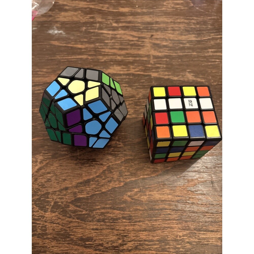 RUBIK’S  REVENGE Cube & Megaminx  Puzzle Game Lot Of 2